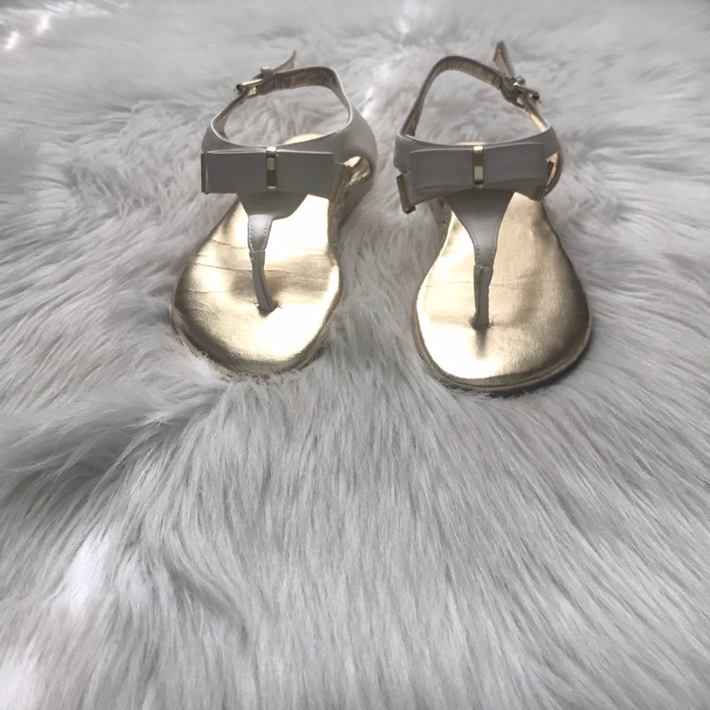 Gold Michael Kors sandals
